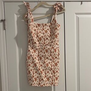 Floral Print Sleeveless Dress Francesca’s